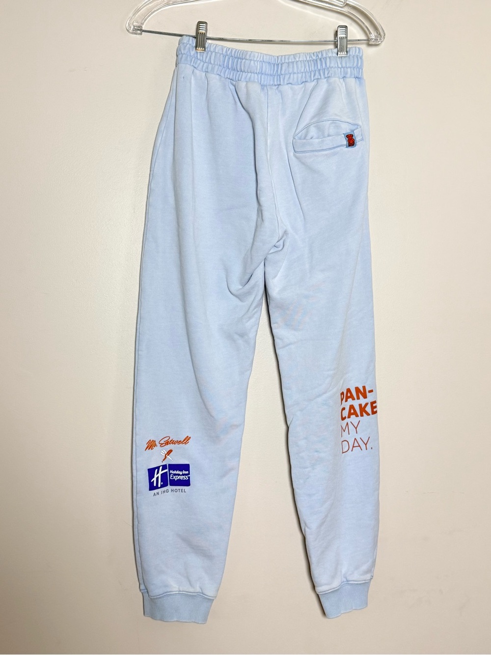 Mr. Eatwell x Holiday Inn Express LIMITED EDITION Pancakes Sweatpants - Picture 5 of 11